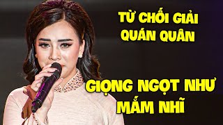 CHẤN ĐỘNG cô gái TỪ CHỐI GIẢI QUÁN QUÂN dù chỉ ĐẬU GIẢI NHÌ khiến GK SỐC NẶNG  CA SĨ THẦN TƯỢNG [upl. by Ellehcim]