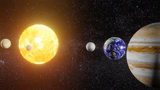 Solar system 3D animation  planets animation  planets [upl. by Nosreffej770]