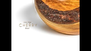 Live Edge Cherry Bowl  Sold [upl. by Sloatman713]