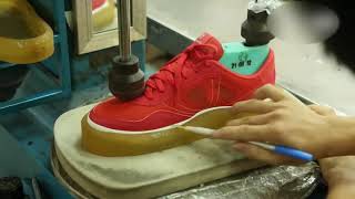 SHOE PROCESS an AZ sport shoe making process [upl. by Morrell895]