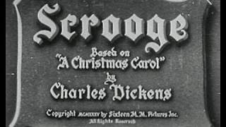 SCROOGE 1935  Full Movie  Captioned [upl. by Nevak]