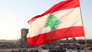 Lebanon Flag  Lebanese national anthem العلم اللبناني  النشيد الوطني اللبناني HD [upl. by Keifer]