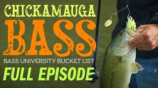 Lake Chickamauga with Wesley Strader Bucket List Ep1 [upl. by Azilanna]