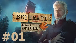 Enigmatis The Ghosts of Maple Creek ▶ Walkthrough  01 [upl. by Htebasyle]