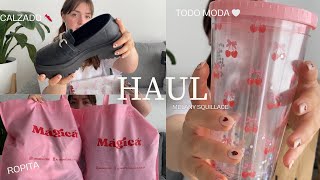 SÚPER HAUL ✨ TODO MODA 🎀 rebajas de INVIERNO SKINCARE 🧴 CALZADO 👟 y más 💖 [upl. by Standush590]