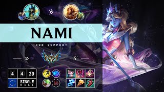 Nami Support vs Leona  EUW Challenger Patch 1414 [upl. by Weinhardt]