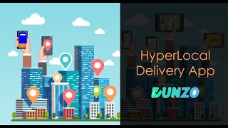 On Demand HyperLocal Delivery App  Dunzo Clone  StartUp Idea [upl. by Enuj]