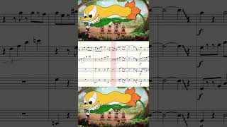 Floral Fury from Cuphead cuphead trombone videogamemusic [upl. by Yeliac]