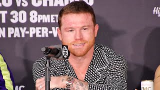 Canelo Alvarez • FULL POST FIGHT PRESS CONFERENCE vs JERMELL CHARLO [upl. by Vala]