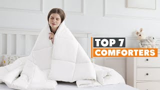 Top 7 Best Comforters in 2024 [upl. by Oijimer]