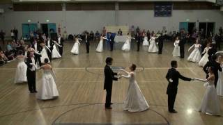 Stanford Viennese Ball 2010 Opening Committee Polka Dress Rehearsal at Friday Night Dance [upl. by Sabra]