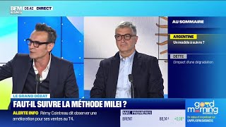 Le débrief de la matinale  Fautil suivre la méthode Milei [upl. by Chapman]