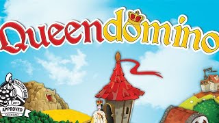 Лоскутная империя Queendomino Queen domino семейная настольная игра [upl. by Anerda]