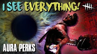 I SEE EVERYTHING Aura Perks 157 Dead by Daylight with HybridPanda [upl. by Hanan52]