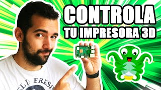 🟢Aprende FÁCIL ►OCTOPRINT  TUTORIAL en 5 PASOS Octoprint español [upl. by Lias216]