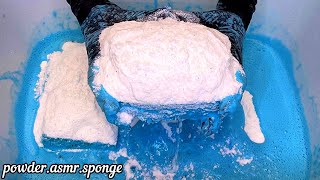 VERY THICK LAUNDRY PASTE 🤍💙 4 kg dishwashing powder and liquid soap Asmr squeezing sponge [upl. by Mays]