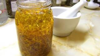 How To Make An Infused Oil  Herbalism Basics 4 [upl. by Roseline891]