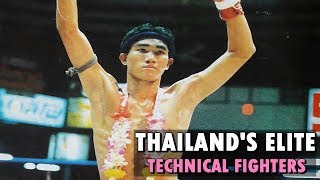 The Elite Technical Fighters of Thailand Vol1  Muay Thai มวยไทย [upl. by Irtemed3]