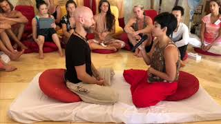 BioDynamic Breathwork Trauma Release Abdominal session demo with Giten Tonkov [upl. by Aleris109]