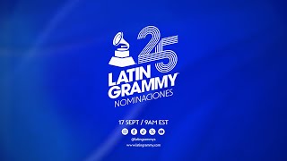 Anuncio de Nominaciones Latin GRAMMY 2024 [upl. by Suzanne]