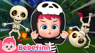 ☠️ Chumbala Cachumbala Bebefinn Skeleton DanceㅣEP142ㅣHalloween Songs for Kids [upl. by Nirraj]