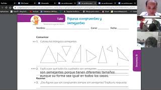TALLER DE FIGURAS CONGRUENTES Y SEMEJANTES [upl. by Bert791]