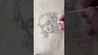 How Renaissance Apprentices learned to draw faces  Part 1 drawing renaissance artist art [upl. by Ehcram]