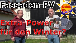 Zeig deine Photovoltaik spezial Bringt FassadenPV den EnergieBoost im Winter weissnichswelt [upl. by Vargas]