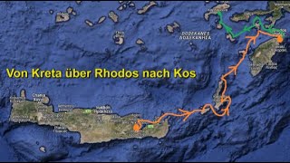 Segeltörn von Kreta über Rhodos nach Kos im September 2023 [upl. by Ydna695]