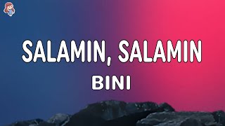 BINI  Salamin Salamin Lyrics [upl. by Oivlis879]