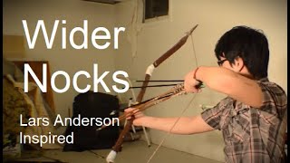 Shoot like Lars Anderson with Wider Nocks [upl. by Saunderson]