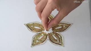 Luneville Embrodiery Tutorial Beginner Module 2 Lesson 1 [upl. by Llenrrad]