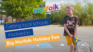 Getting local schools involved in Big Norfolk Holiday Fun Tuckswood Academy Case Study [upl. by Leidgam]