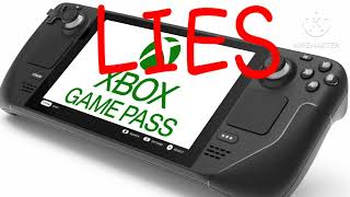 Game Pass On Steam Deck All LIES THE TRUTH [upl. by Mitchell572]