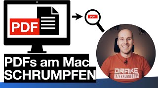 🍎 PDFs am Mac verkleinern  Automator Tutorial [upl. by Fedirko]