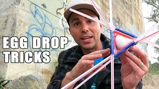 1st place Egg Drop project ideas using SCIENCE [upl. by Hpsoj]