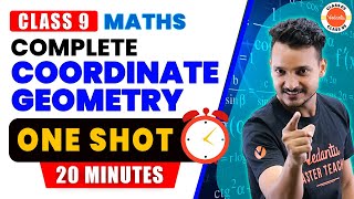 Coordinate Geometry in One Shot in 20 Minutes  Class 9 Maths  CBSE 2024 [upl. by Gilman]