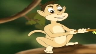 Natkhat Bander  नटखट बंदर  Jungle Ki Kahaniya – Kids Hindi Animation [upl. by Anividul594]