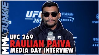 Raulian Paiva Dont bet your money on Sean OMalley  UFC269 media day [upl. by Gale]