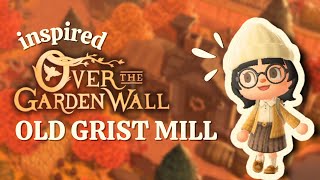 the forbidden forest amp the abandoned watermill  pottsfield 🎃 acnh speedbuild [upl. by Haidej]