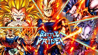 ULTRA MAJIN VEGETA DEMOLISHES PROUD MODE Dragon Ball Legends [upl. by Atinuj658]