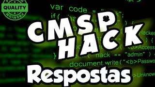 Método infalível de Resposta do Cmsp para as tarefas e orientações de estudos hackestudoviral [upl. by Eselahc]