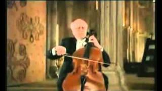 Rostropovich suona il preludio n1 per violoncello di Bach [upl. by Allisirp]