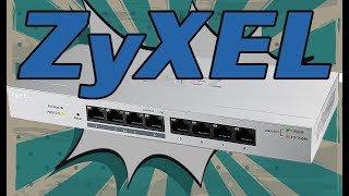 GS12008HP Zyxel POE Switch for CCTV  Unboxing [upl. by Ollopa559]