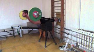 Klokov Dmitry  Specially exercise for BACK [upl. by Allanson]