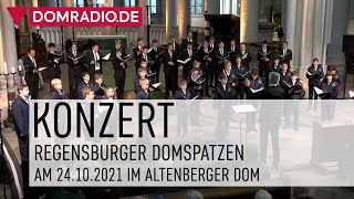 REGENSBURGER DOMSPATZEN  Konzert im Altenberger Dom  TOUR 2021 [upl. by Binnie]