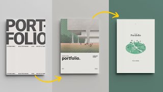 Portfolio Covers for ARCHITECTS InDesign Tutorial [upl. by Ardnaxela]