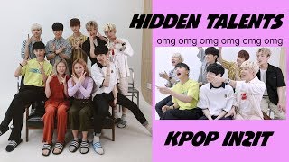 KPOP Idols quotIN2ITquot Talents amp Hollywood Celebrity Guessing Game [upl. by Remington484]