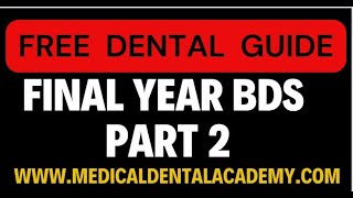 ORAL MEDICINE  FINALYEAR BDS LECTURES [upl. by Shiroma304]