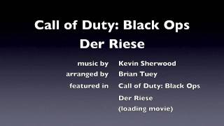 Call of Duty Black Ops  Der Riese loading screen nazi zombies Kevin Sherwood [upl. by Acinorehs518]